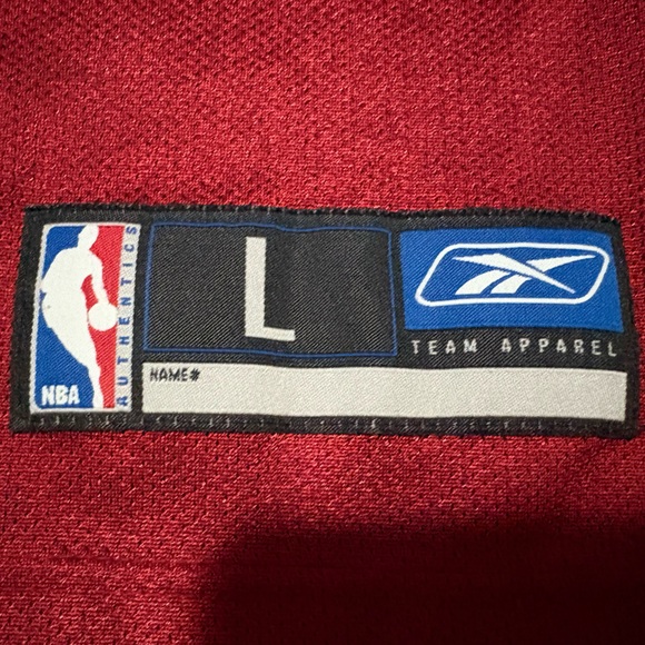 NBA Jersey l- Cleveland Cavalier Reebok Official NBA (Men’s: Large) - Picture 5 of 5